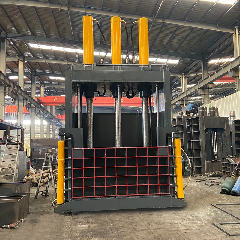 Baler Machine for Woven Bag Used Clothing Plastic Baling Press High Density Compress Custom