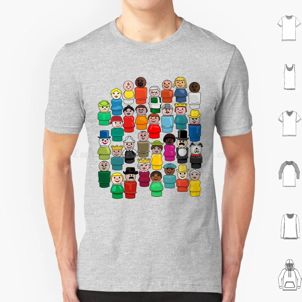 The People In Your Neighborhood T Shirt Men Women Kids 6Xl Toys 70S Nostalgic 80S Family Round People Dog Classic Classic Toys