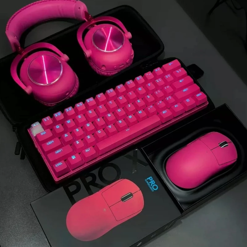 4th generation eagle eye game mouse RAPID magnetic axis keyboard PROX2nd generation berry powder e-sports set unpacking