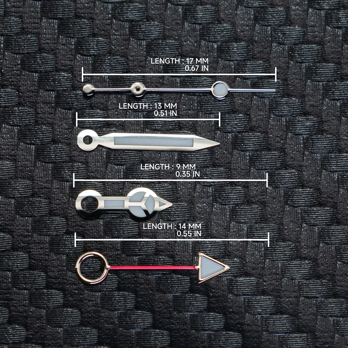 ساعة NH34 GMT تناسب NH34A حركة أوتوماتيكية للرجال باللون الأخضر المضيء