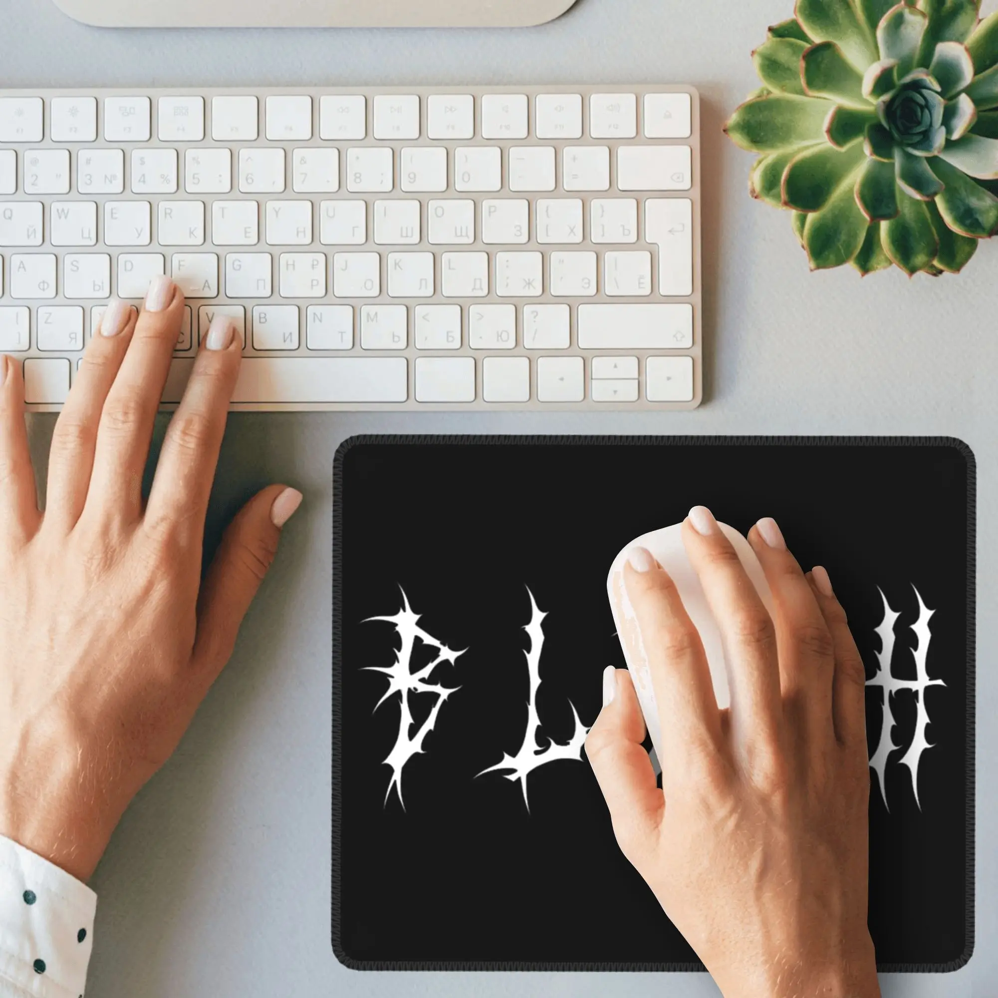 Blegh heavy metal metalcore deathcore metal cantor metalhead mouse pad teclado do computador mouse tapete de jogos pc portátil tapete de mesa