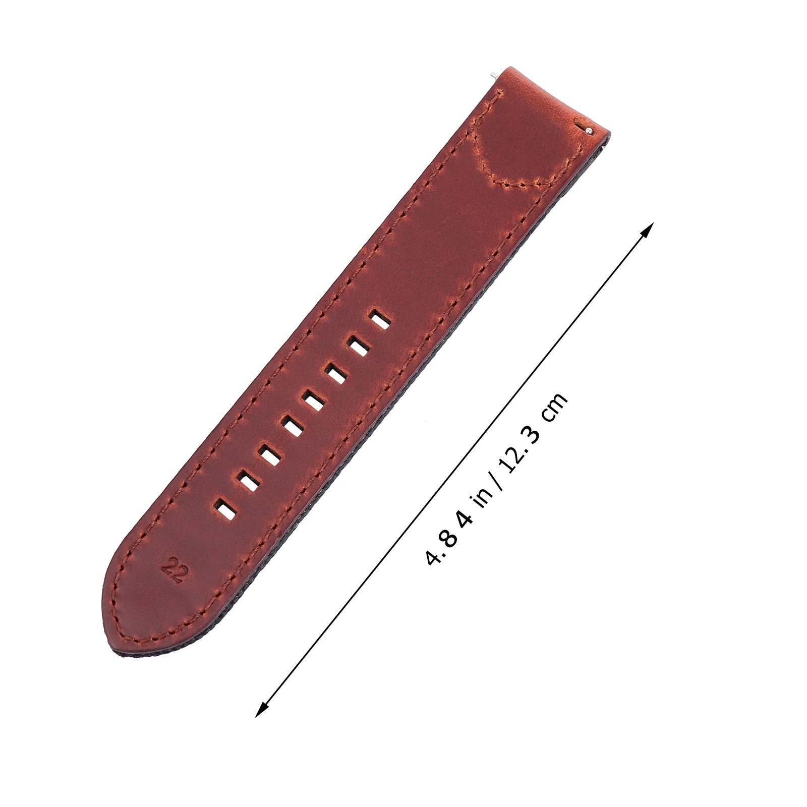 سوار ساعة عتيق 22 ملم خفيف الوزن ومتين وضغط قابل للتعديل لساعة ذكية هدية عيد ميلاد #4