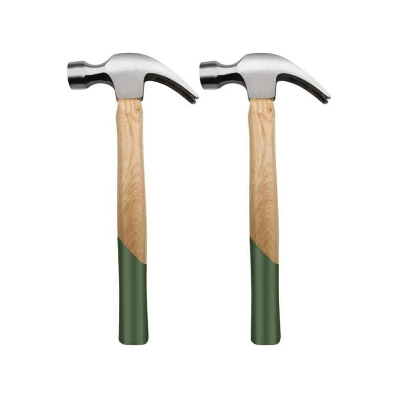 

FOR 0.5KG 0.75KG Wooden handle claw hammer Construction hammer Woodworking