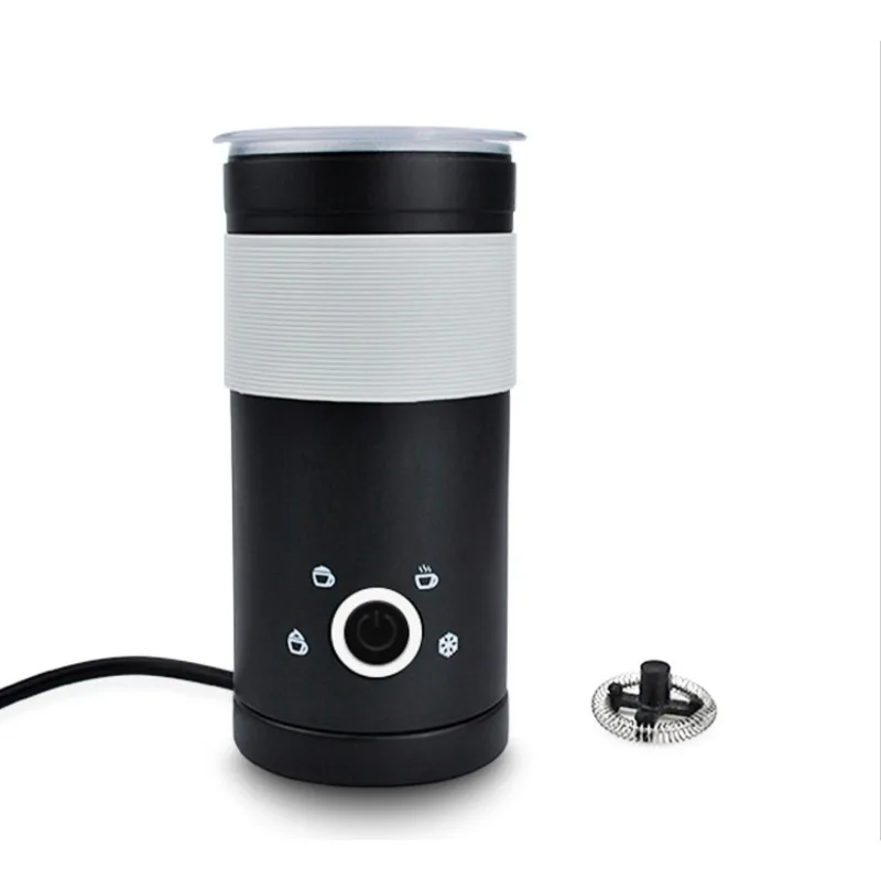 Best Automatic Black Strong Electric Milk Frother Coffee Mixer Customize Logo Frothing Jug Foamer