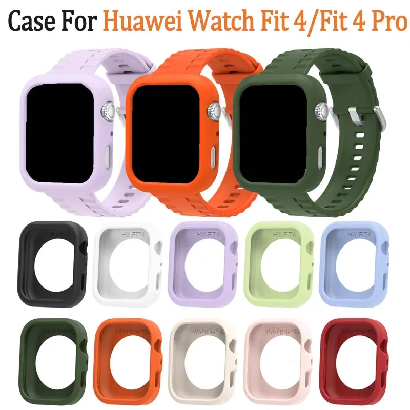 

for Huawei Watch Fit 4/Fit4 Pro Color Silicone Case