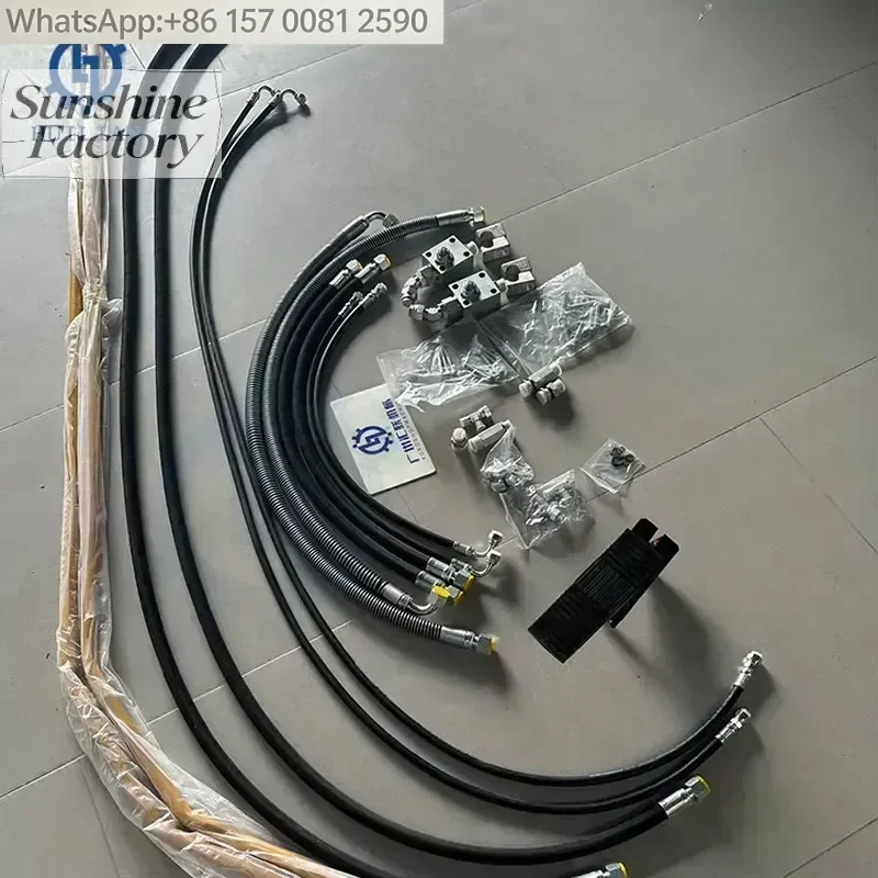 SY35U Hydraulic Hammer Non-welding Piping Kit Lines SY35U Hydraulic Breaker High-pressure Return Lines Control Valve Pipeline