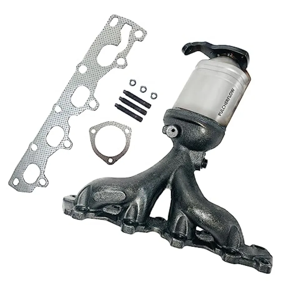 Conversor catalítico de alto desempenho compatível com 20042008 Chevy Malibu 2.2L 20062008 Pontiac G6 20072008 Saturn Aura 2.4L fo