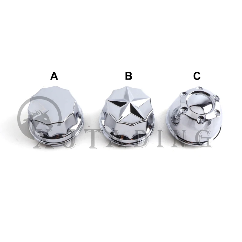 2Pcs Decorative Cover Electroplating Special Hub Caps For ATV UTV Buggy Quad Bike 10-inch 12-inch 14-inch Alloy Wheels Parts