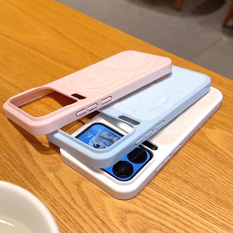 Per Xiaomi Mi 17 Pro Max Custodia di lusso in pelle PU MagSafe magnetica Custodia protettiva posteriore per Xiaomi Mi 17 17Pro Custodia per telefono