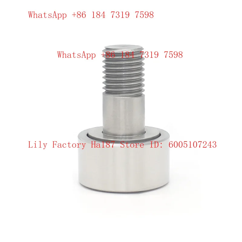 SUS440 material cam follower SCF16/KR35 stainless steel bolt needle roller bearing