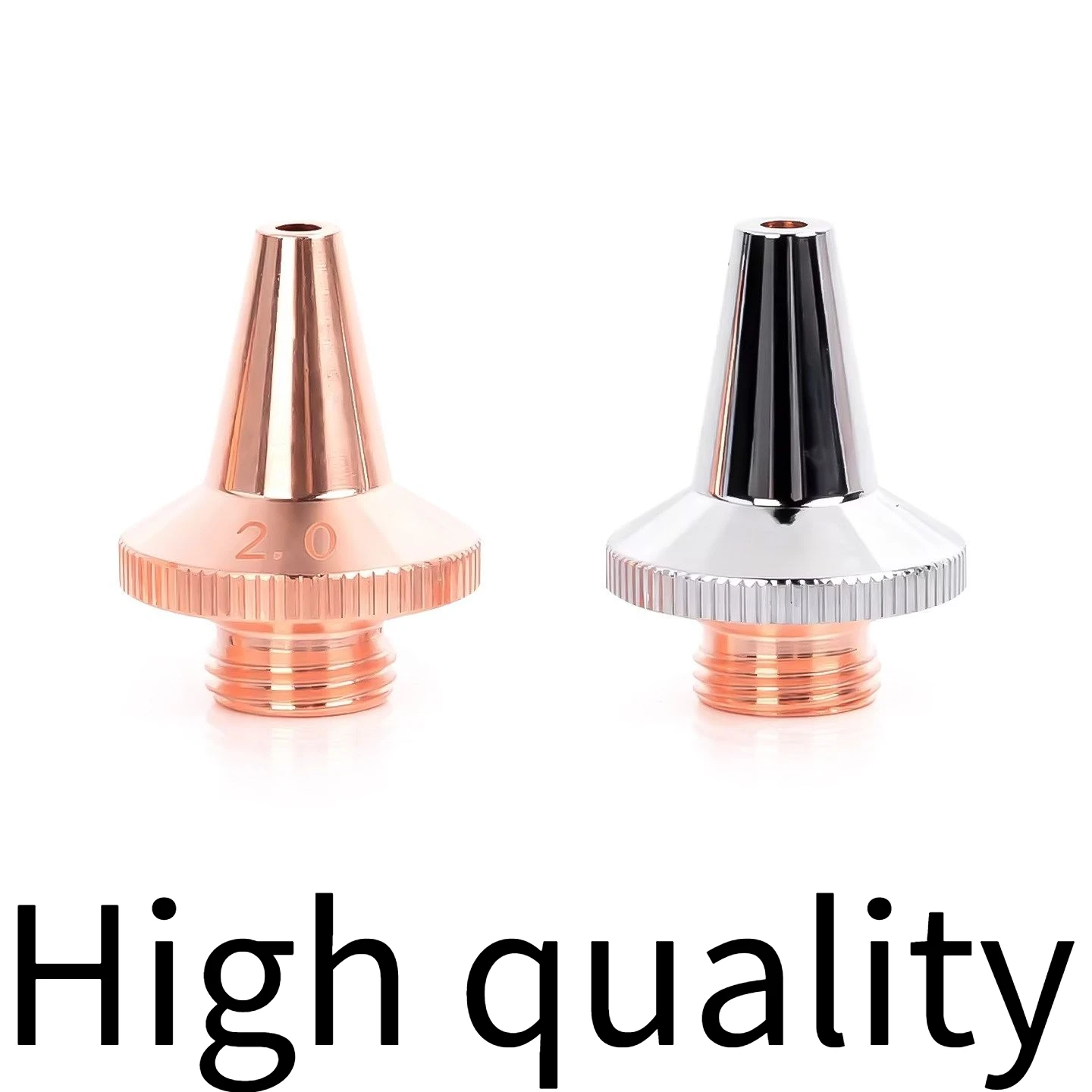 Fiber laser three-dimensional nozzle M8 threaded single-layer cutting nozzle universal copper nozzle for pipe cutting machine