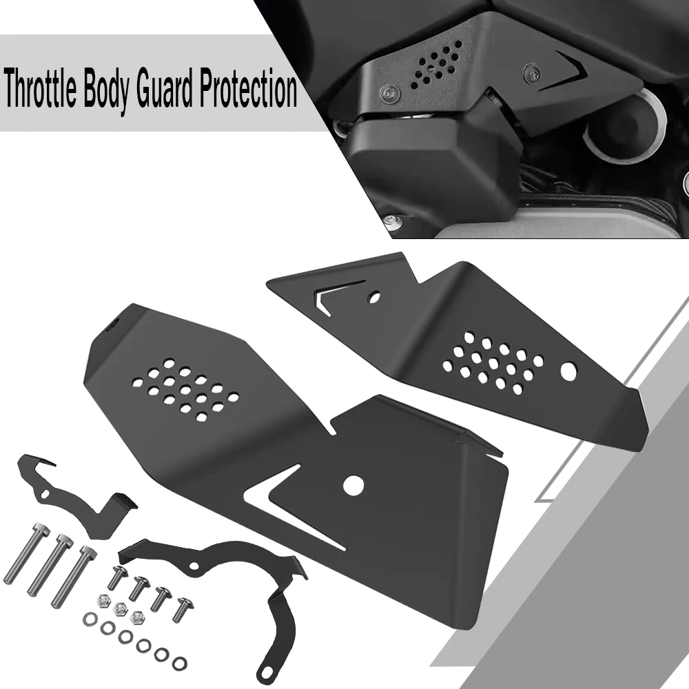 

New For BMW R1300GS R1300 GS 2023 2024 R 1300 GS Trophy Triple Black Motorcycle Throttle Body Guards CoverProtector Protection