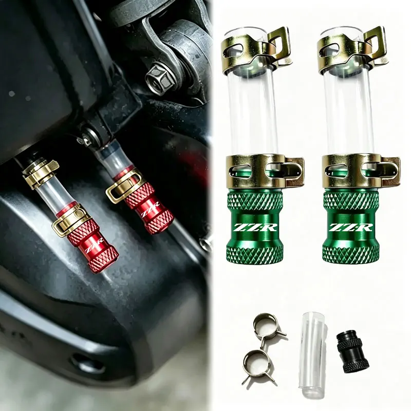 For Kawasaki ZZR250 ZZR600 ZZR1200 ZZR1400 ZZR 250 600 1200 1400 Motorcycle parts air filter modification CNC drainage pipe