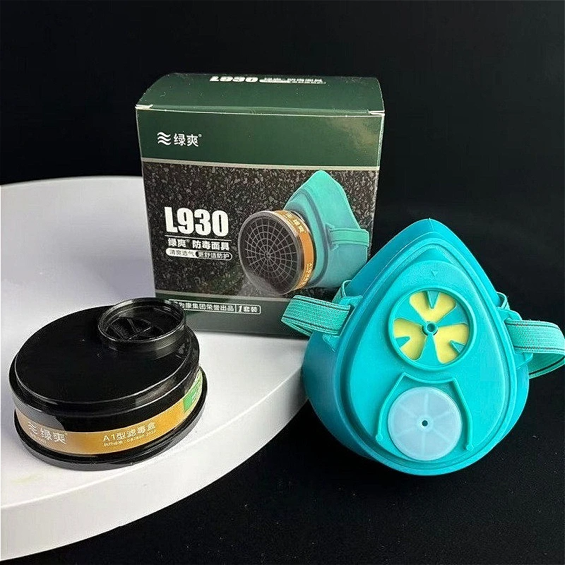 قناع الغاز قناع مرشح الشفط الذاتي الفورمالديهايد رذاذ قناع واقٍ أدوات حماية الأمن التنفس الصناعي #5