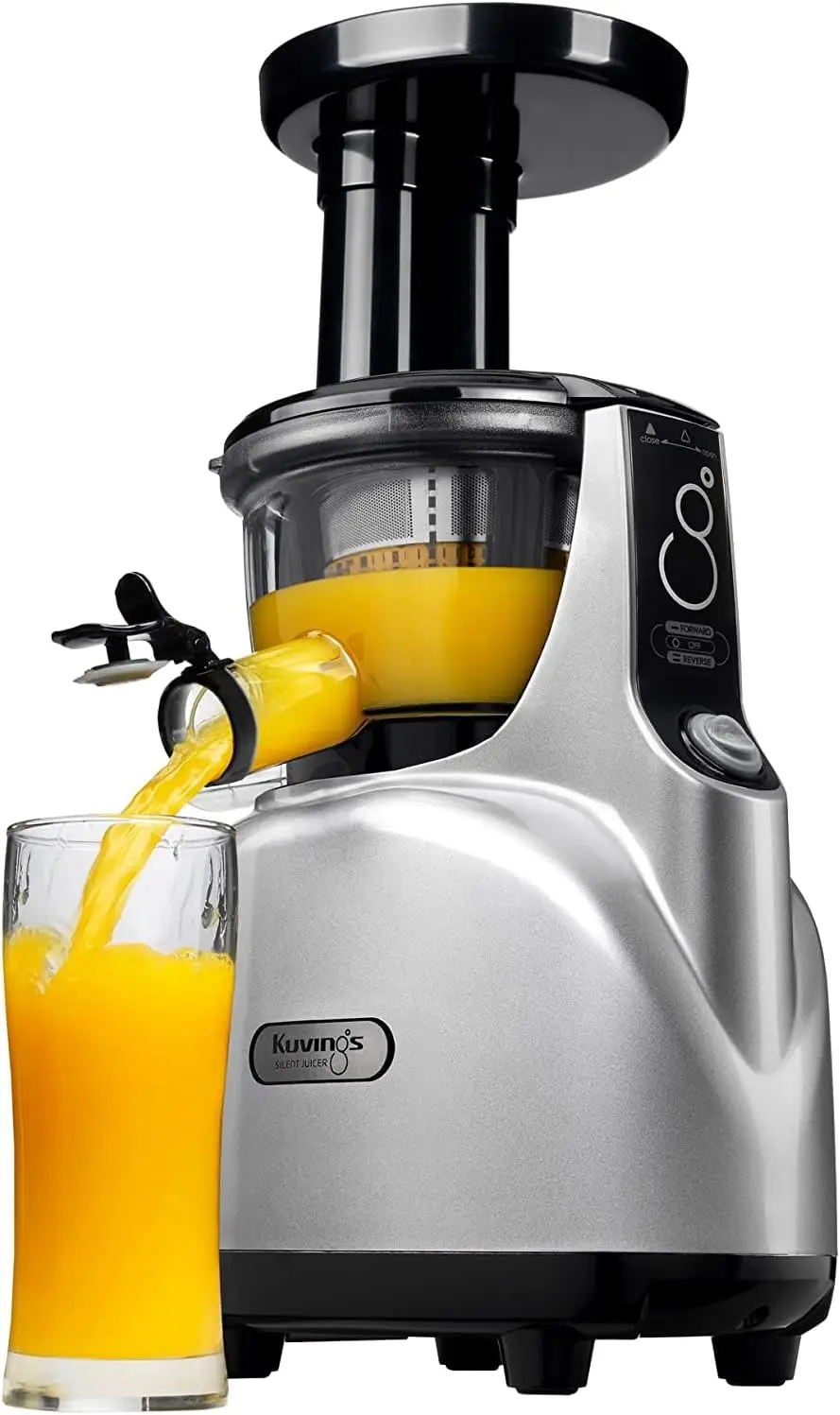 Silent Juicer SC Series With Detachable Smart Cap, Silver Pearl