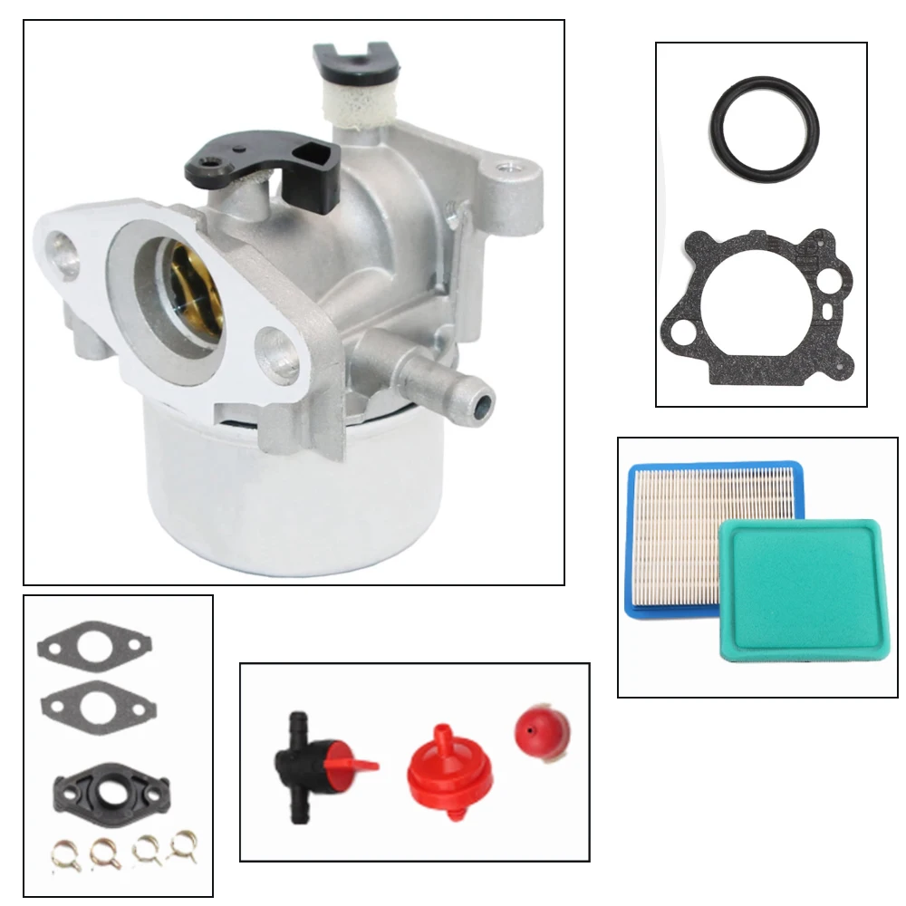 

Motor Aluminum Carburetor For Most 122000 Model Briggs and Stratton Engines Silver 799866 790845 799871 796707 794304