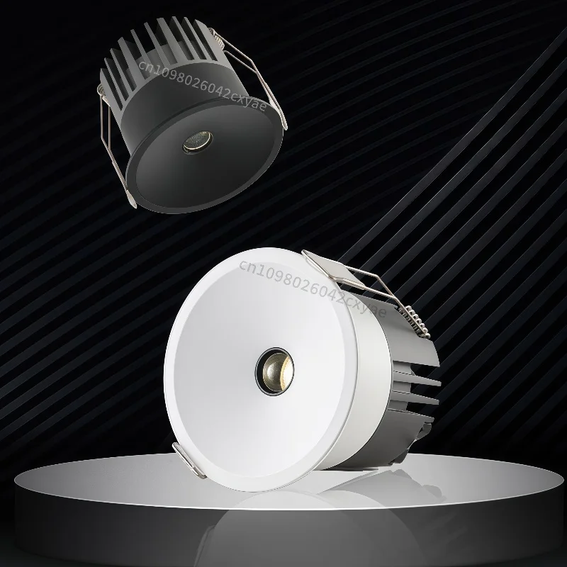 

Mini dimmable LED downlights, COB spotlights, anti-glare small hole ceiling lights, kitchen and living room indoor lighting bulb