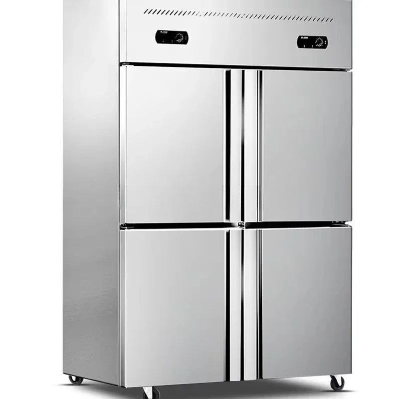 

High Efficiency Single-Temperature Freezer With Vertical Stainless Steel Exterior For Restaurant Kitchens