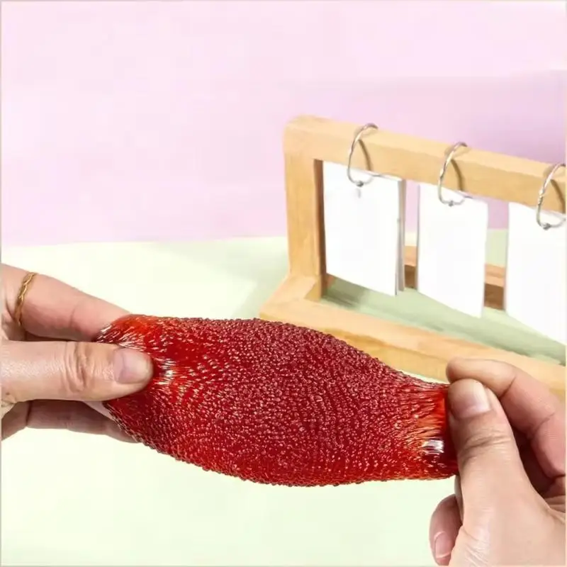 Hot Handmade Simulated Waxberry Squishy Toys Cute Slow Rebound Smoothie Fruit Squeeze Stress Relief Vent Ornament Surprise Gifts