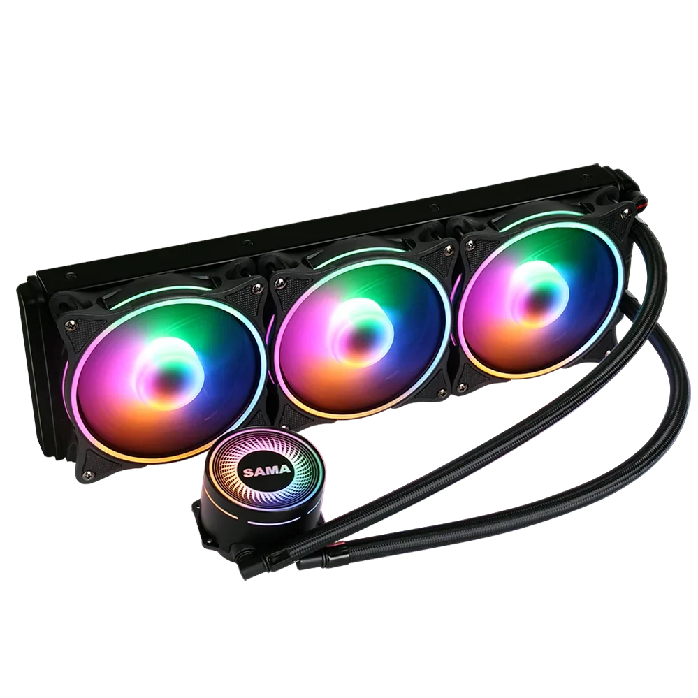 PC 360mm radiator  aio cpu cooler gpu water cooling kit system