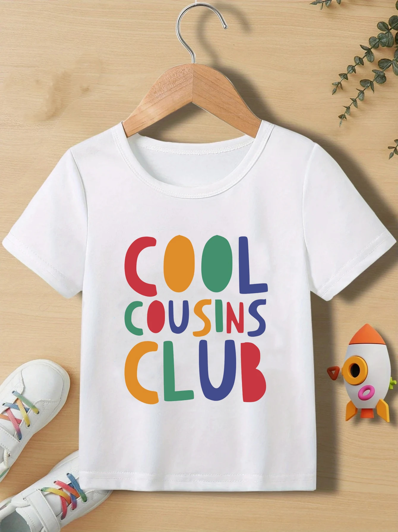 Cool Cousin Club Cousin Squad Crew Matching Family Essential T-Shirt, Cousin Birthday Gift Fashion Kids Short Sleeve Tshirt Tops