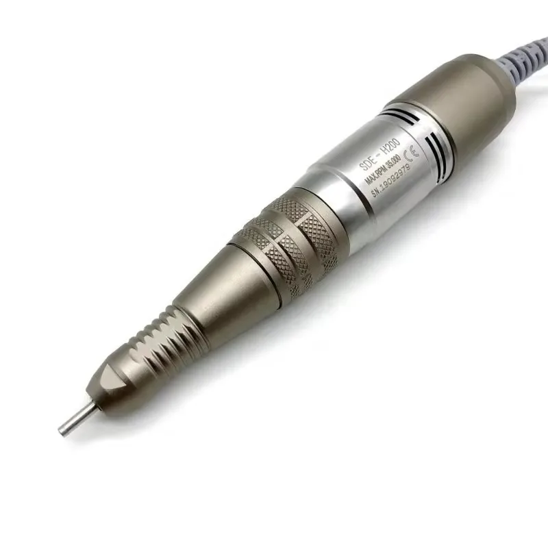 35000RPM Nail Drills Handpiece H200 for Marathon STRONG210 Control Box Electric Manicure Machine Nails Drill Handle Nail Tool
