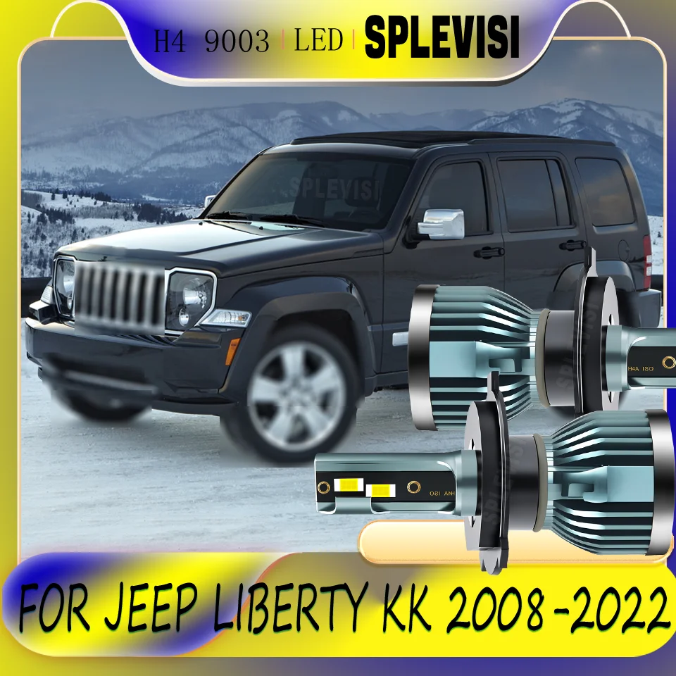 

Stable Lighting Extend Life 2Pc H4 9003 LED Headlight Bulbs Kit High/Low For Jeep LIBERTY KK 2008 2009 2010 2011 2012 2013-2022