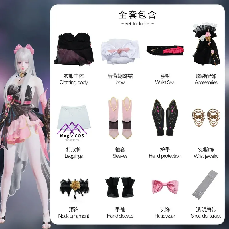 Naraka: Bladepoint Kurumi HuTao Cosplay Suits Costume Best-selling Party Essential Budget-Friendly Halloween Dress Uniform