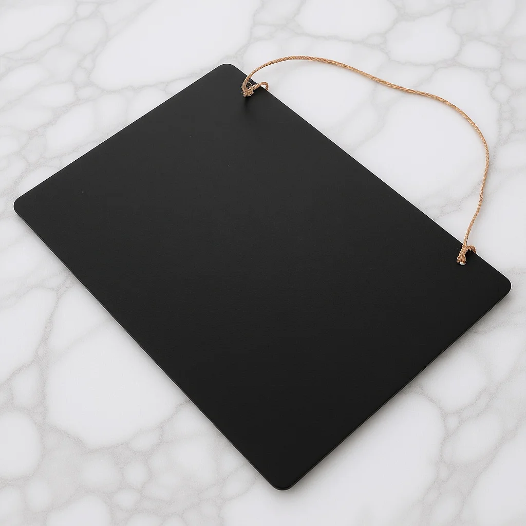 160209 قطعة علامة السبورة على الوجهين لوحة رسائل قابلة للمسح معلقة عرض السبورة لديكور الحائط سبورة صغيرة قابلة لإعادة الاستخدام