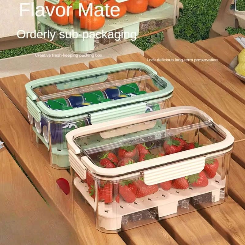 Caja refrigeradora para picnic al aire libre con aislamiento Refrigeración duradera Perfect Forcamping B