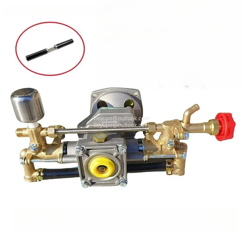 Sprayer Pump for 2-4Stroke Engine Standard Brass Pump with Grease Cup Spraying Knapsack Power Pump Head