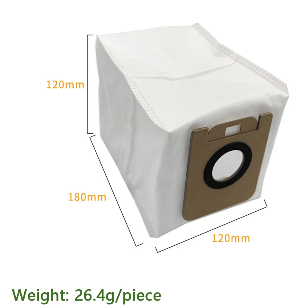 مناسبة لملحقات الروبوت الكاسح Dreame والمواد الاستهلاكية D10 PLUS كيس الغبار غير المنسوجة كيس القمامة