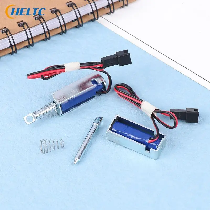 1pcs SM0537-1 Electromagnetic Lock DC 6V/12V/24V Magnetic Lock Electric Lock 1.5A/2A/1.2A Lock Linear Solenoid