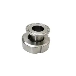 SS316L Dairy Fitting Sanitary Tri Clamp to DN Welding Liner & Nut Adapter Stainless Steel 316L Food Grade DIN11851