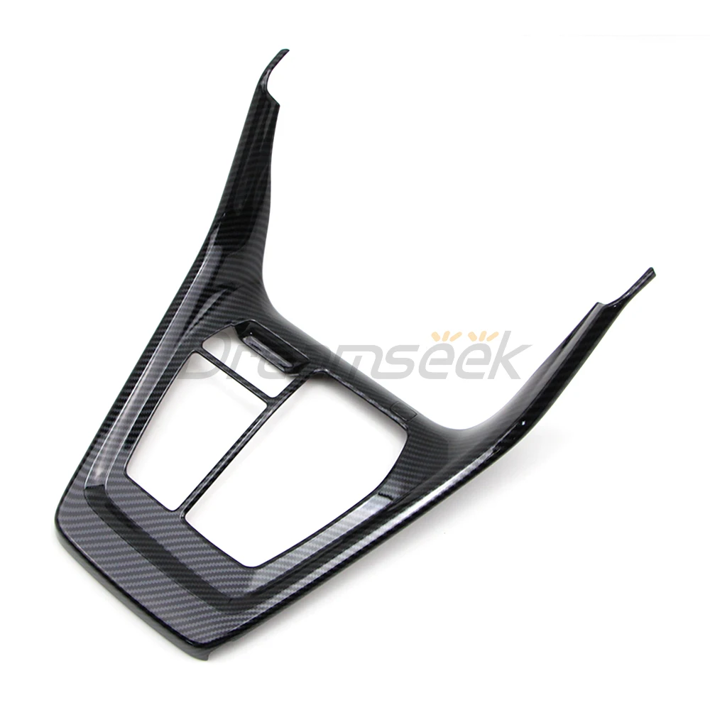 Interior Central Gear Shift Box Panel Cover Frame Bezel Trim For Toyota RAV4 XA50 2019 2020 2021 2022 2023 Carbon Fiber Look