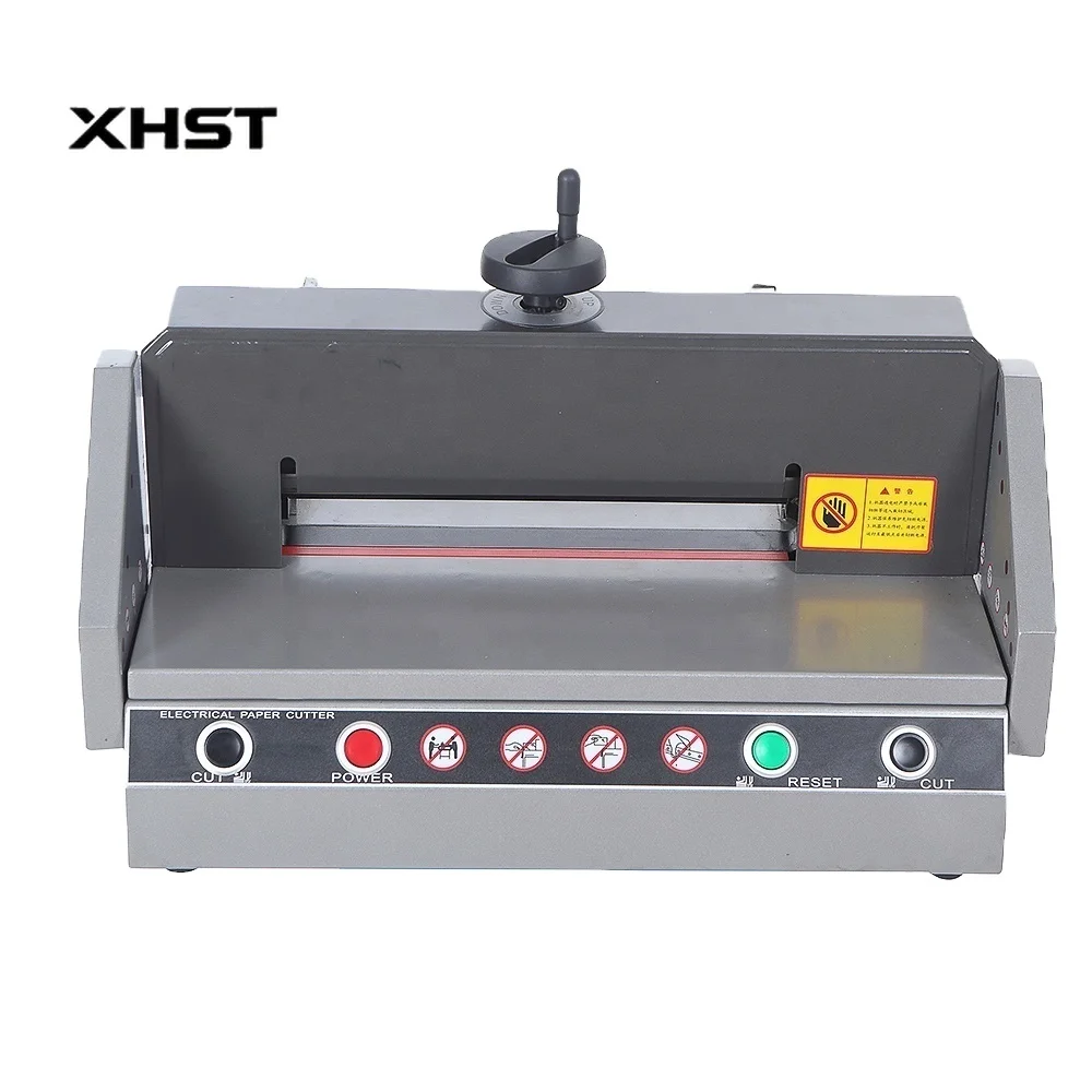 

E330D Semi-Automatic Desktop Electric Paper Cutting Machine Paper Guillotine CE A4 Size 330mm*330mm