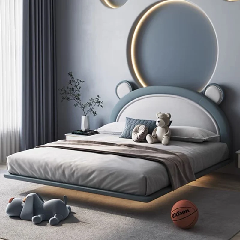 Unique Animal Shape Childrens Bed Frame House Modern Comferter Modern Bed Set Light Luxury Cama Infantil Bedroom Set Furniture