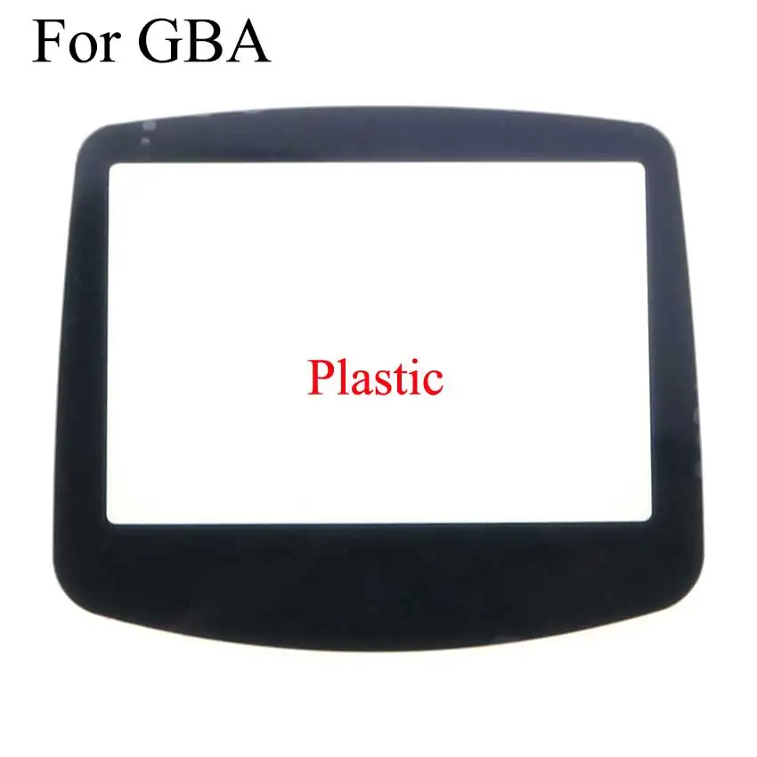 YuXi Plastic & Glass Screen Lens Cover For GB/GBC/GBA/GBA SP/GBP/GBL for Gameboy Color Light Glass Lens W/ Adhesive