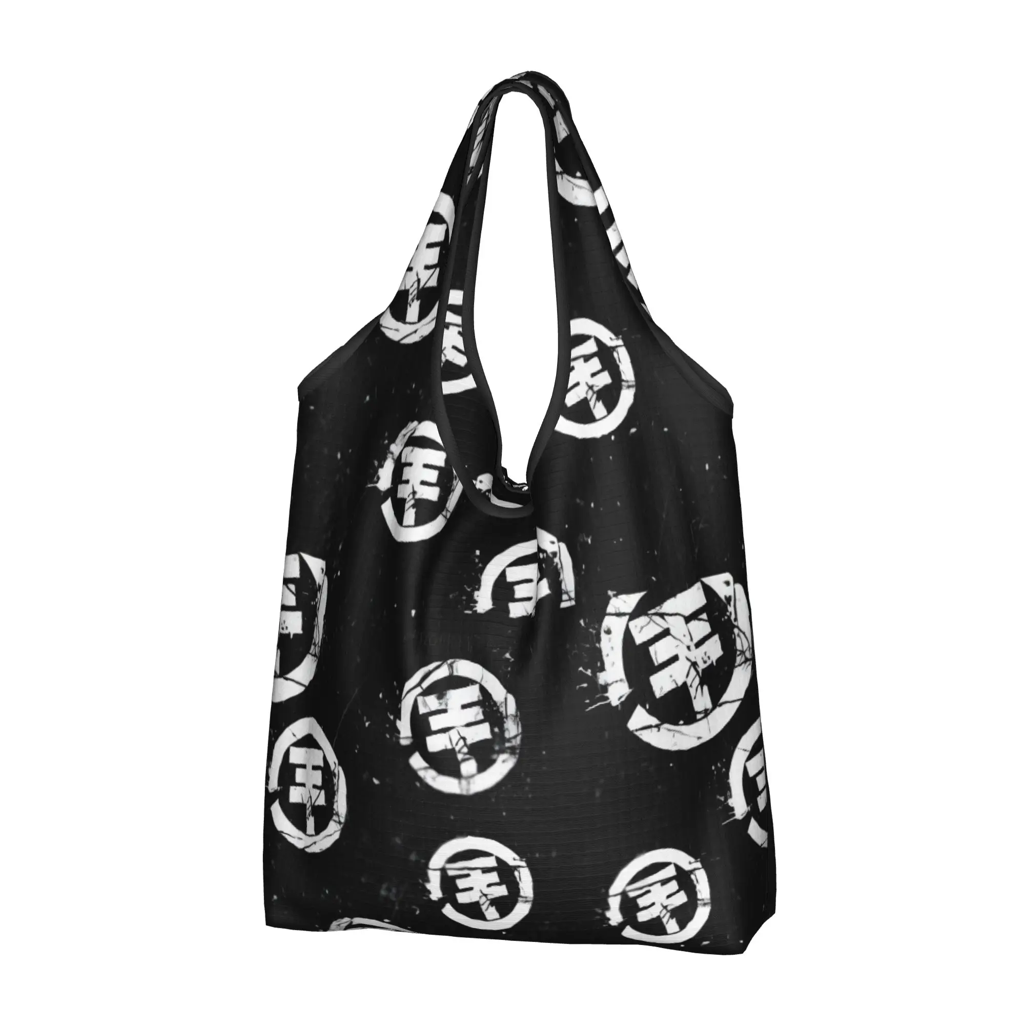 Hot Rock T-Tokios H-Hotels Brand Groceries Shopping Bags Kawaii Shopper Tote Shoulder Bag Large Capacity Portable Music  Handbag