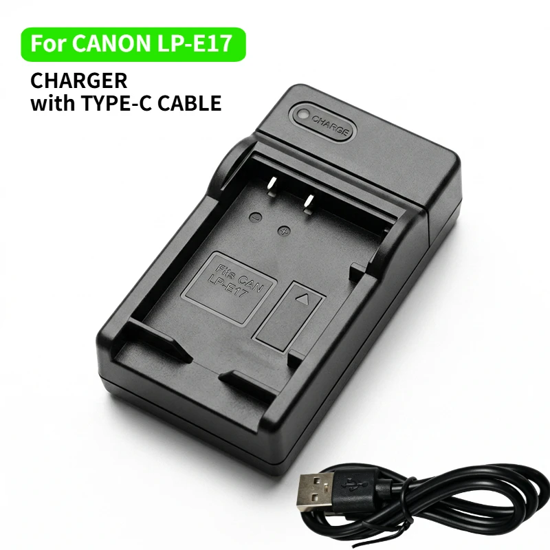 Cargador de Batería PUJIMAX para LP-E17 LPE17 LP E17 para Canon EOS T6i 750D 760D T6s 760D M3 8000D Kissx8i Rebel T6i, Batería de Iones de Litio