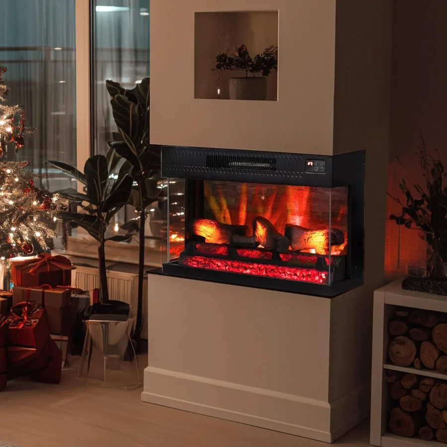 1400W 3-Sided Glass… - image