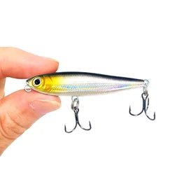 Drijvende Potlood Vissen Lokken Wobblers 5.5 Cm 3.2G Kunstmatige Plastic Harde Aas Hoge Kwaliteit Bass Pike Minnows Visgerei