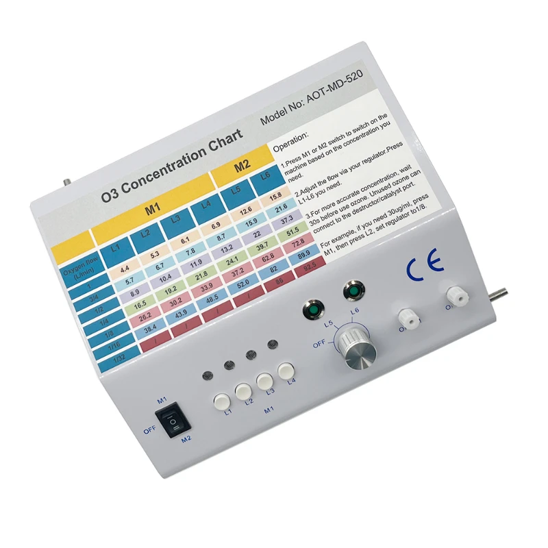 Quartz tube medical ozone therapy equipment ozone therapy machines