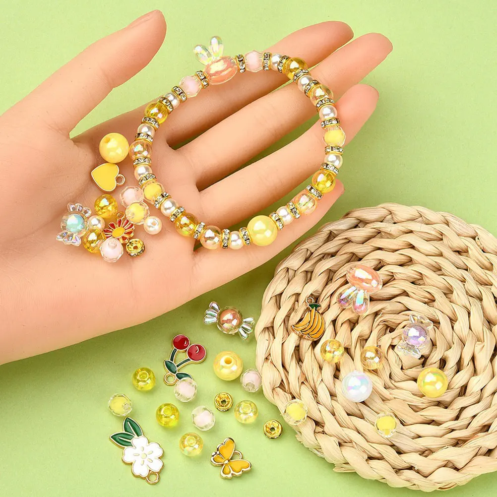 

DIY Bracelet Making Kit for Girls 8 12 Charm Beads Jewelry Crafts Accessories Teen Gifts Necklace Earring Supplies for Crafts