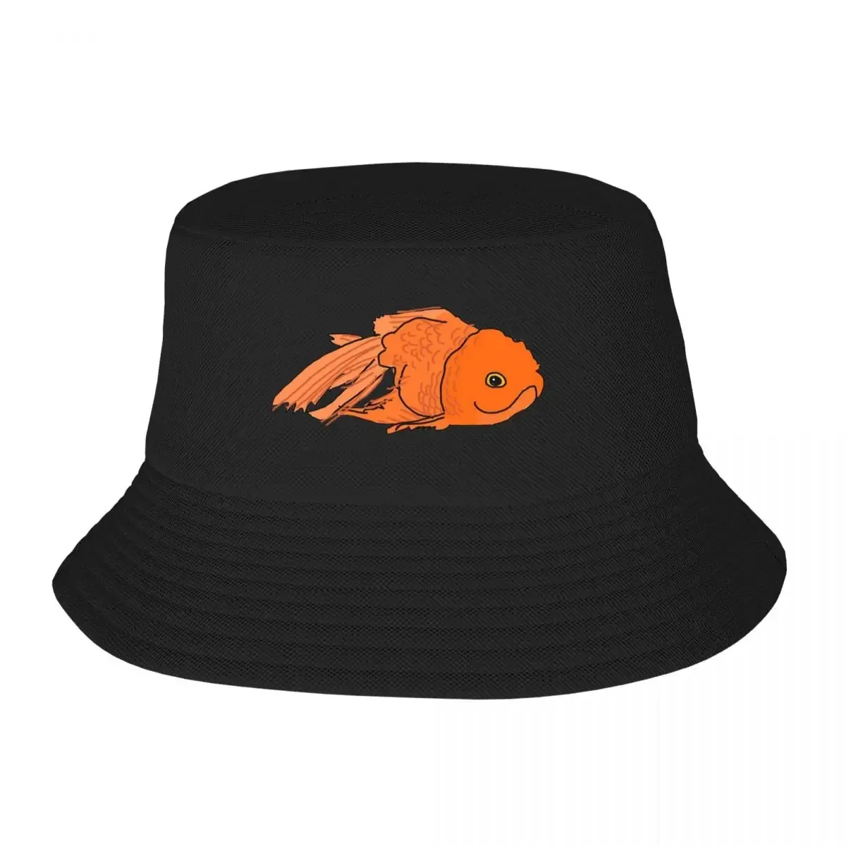 Chubby Goldfish Bucket Hat Panama For Kids Bob Hats Outdoor Fisherman Hats Summer Beach Fishing Unisex Caps