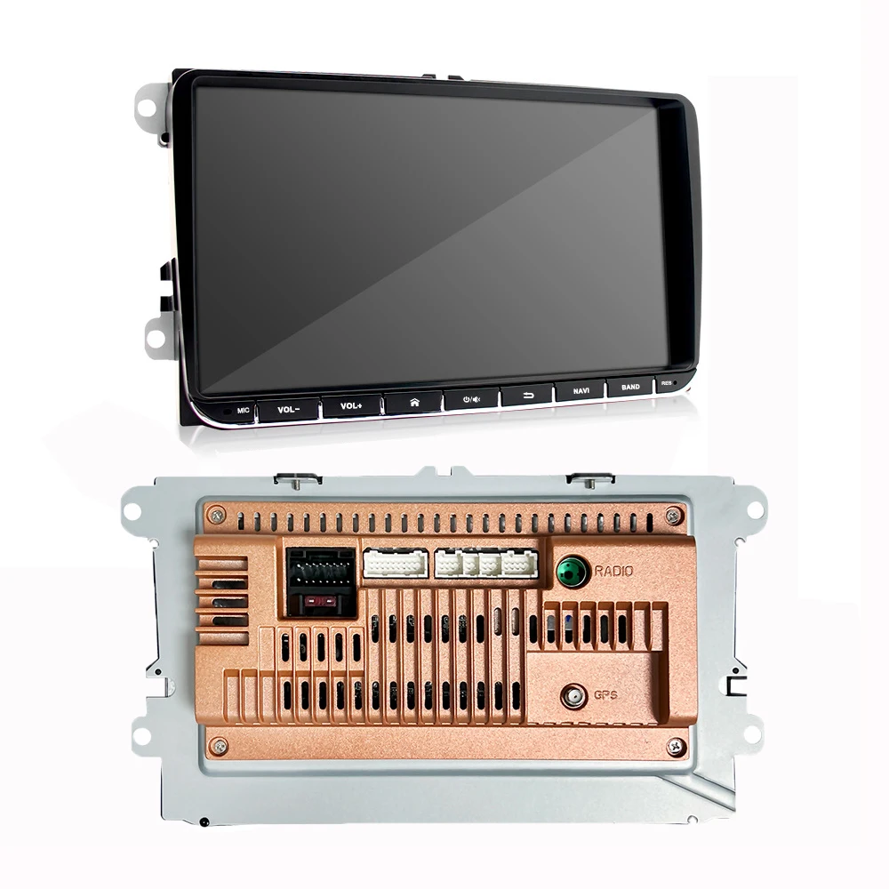 2 Din 9 Inch MP5 Player Car DVD Video Radio With BT WIFI GPS Mirror Link DC12V Carplay Android Car Player for VW Car