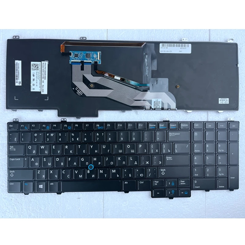 Russian FOR DELL FOR Latitude 15 5000 e5540 RU laptop keyboard backlight
