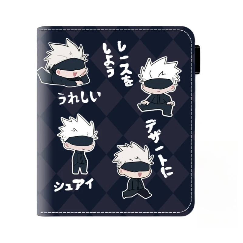 

Jujutsu Kaisens Anime Cute Cartoon Chibi Gojo Satoru Zipper Coin Purse Card Holder Wallet Portable Mini Money Bag with Zipper
