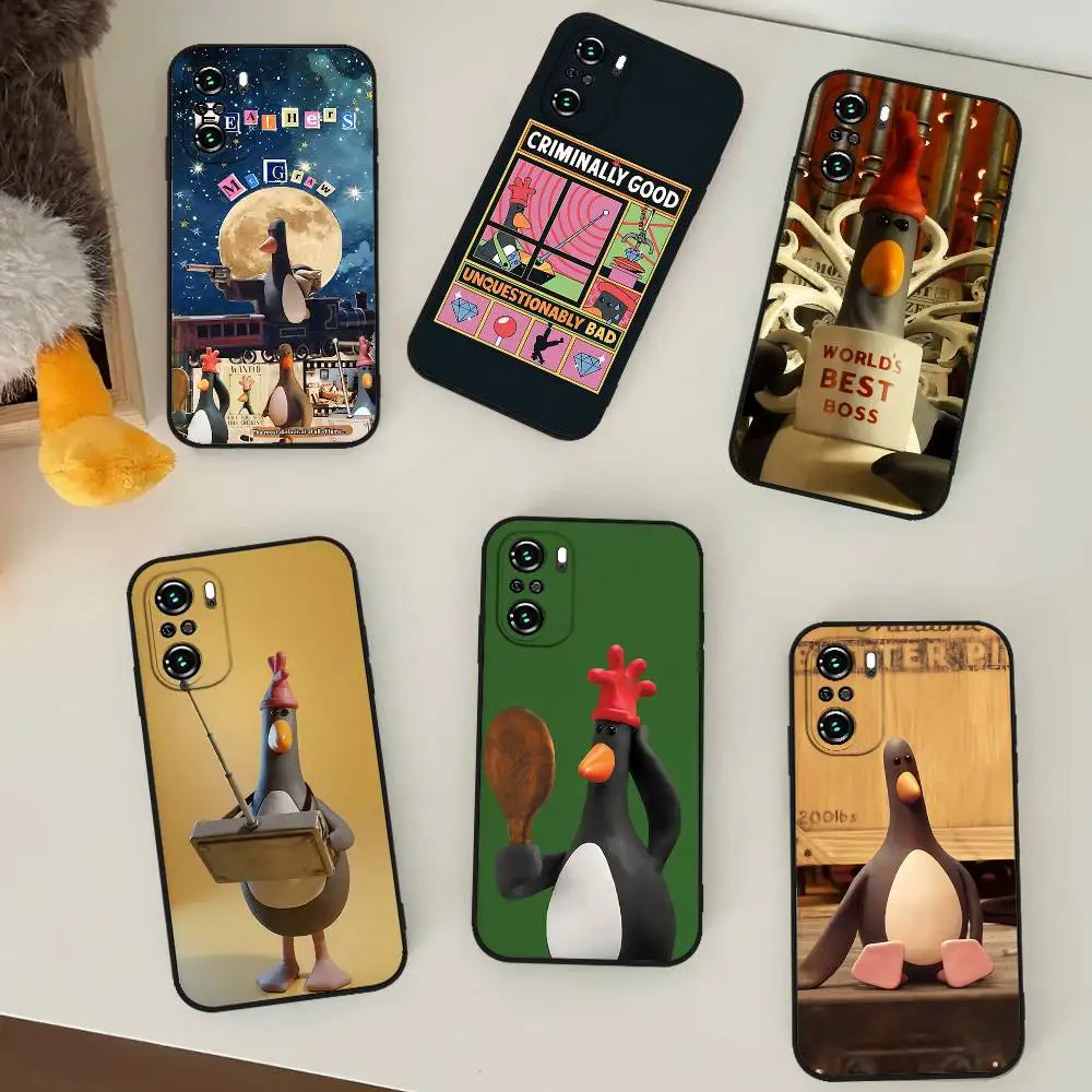 

F-Feathers M-McGraw Phone Case For Slim Black Xiaomi 11 12 Redmi Note 11 5G 8T 9A 9 10T Note 8 9 12S Ultra Shockproof Protection