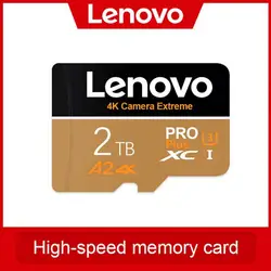 Lenovo SD Memory Card 1TB 512GB 256GB 128GB Micro TF SD Card Flash Class 10 TF SD Card For Smartphone USB Adapter Dropshipping